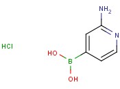 (2-Aminopyridin-4-yl)<span class='lighter'>boronic</span> acid hydrochloride
