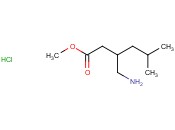 Methyl 3-(<span class='lighter'>aminomethyl</span>)-5-methylhexanoate hydrochloride
