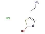 5-(2-<span class='lighter'>AMINOETHYL</span>)THIAZOL-2-OL HYDROCHLORIDE