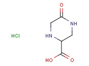 5-Oxopiperazine-2-carboxylic acid <span class='lighter'>hydrochloride</span>