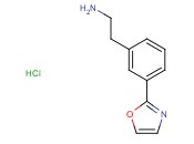 2-(3-(OXAZOL-2-<span class='lighter'>YL</span>)PHENYL)<span class='lighter'>ETHANAMINE</span> HYDROCHLORIDE