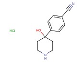 4-(4-Hydroxypiperidin-4-yl)benzonitrile hydrochloride