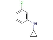<span class='lighter'>Benzenamine</span>, 3-<span class='lighter'>chloro</span>-N-cyclopropyl-