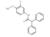 N-(3-Chloro-4-methoxyphenyl)-2,2-diphenylacetamide