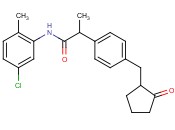 N-(5-chloro-2-methylphenyl)-2-(4-((2-oxocyclopentyl)methyl)phenyl)propanamide