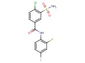 4-Chloro-N-(2-fluoro-4-iodophenyl)-3-sulfamoylbenzamide