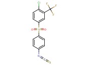 1-chloro-4-(4-isothiocyanatophenylsulfonyl)-2-(<span class='lighter'>trifluoromethyl</span>)benzene