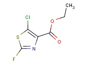 ETHYL 5-<span class='lighter'>CHLORO-2-FLUOROTHIAZOLE-4-CARBOXYLATE</span>