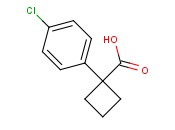1-(4-<span class='lighter'>CHLOROPHENYL</span>)-1-CYCLOBUTANECARBOXYLIC ACID