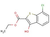 Ethyl 7-<span class='lighter'>chloro</span>-3-hydroxybenzo[b]thiophene-2-carboxylate