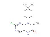 6(5H)-Pteridinone, 2-chloro-8-(4,4-dimethylcyclohexyl)-7,8-dihydro-7-methyl-, (7R)-