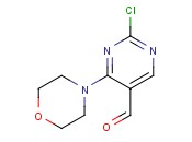 2-<span class='lighter'>Chloro-4-morpholinopyrimidine-5-carbaldehyde</span>