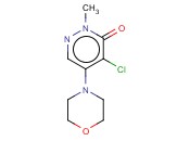 4-<span class='lighter'>氯</span>-2-<span class='lighter'>甲基</span>-5-吗啉<span class='lighter'>哒</span><span class='lighter'>嗪</span>-3(2H)-酮