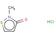 2-甲基-4-<span class='lighter'>异</span>噻唑<span class='lighter'>啉</span>-3-酮<span class='lighter'>盐酸盐</span>