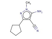 5-<span class='lighter'>氨基</span>-3-环戊基-1-甲基-1H-<span class='lighter'>吡唑</span>-4-甲腈