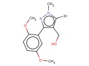 5-BROMO-3-(2,5-DIMETHOXYPHENYL)-1-METHYL-1H-PYRAZOLE-4-METHANOL