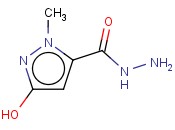 3-羟基-1-甲基-<span class='lighter'>吡唑</span>-5-羧肼