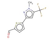 2-[1-Methyl-5-(trifluoromethyl)pyrazol-3-yl]-thiophene-5-carboxaldehyde