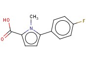 5-(4-FLUOROPHENYL)-1-<span class='lighter'>METHYLPYRROLE</span>-2-CARBOXYLIC ACID