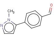 4-(1-甲基-1H-吡唑-5-<span class='lighter'>基</span>)<span class='lighter'>苯</span><span class='lighter'>甲醛</span>
