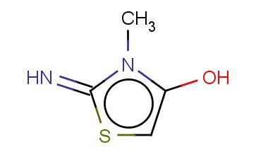 <span class='lighter'>4-THIAZOLOL</span>, <span class='lighter'>2,3-DIHYDRO-2-IMINO-3-METHYL-</span>