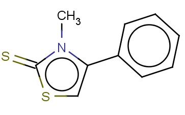 3-<span class='lighter'>甲基</span>-4-<span class='lighter'>苯基</span><span class='lighter'>噻唑</span><span class='lighter'>啉</span>-2-<span class='lighter'>硫</span><span class='lighter'>酮</span>