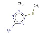 3-氨基-1-甲基-5-甲硫基-1,2,4-三<span class='lighter'>氮</span><span class='lighter'>唑</span>