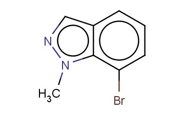 7-<span class='lighter'>溴</span>-1-<span class='lighter'>甲基</span><span class='lighter'>吲</span><span class='lighter'>唑</span>