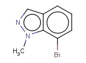 7-<span class='lighter'>BROMO-1-METHYL-1H-INDAZOLE</span>