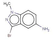 3-<span class='lighter'>BROMO</span>-1-METHYL-1H-INDAZOL-5-AMINE