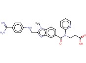 3-[[2-[[(4-CARBAMIMIDOYLPHENYL)AMINO]METHYL]-1-METHYL-BENZOIMIDAZOLE-5-CARBONYL]-<span class='lighter'>PYRIDIN-2-YL</span>