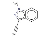 3-乙炔基-1-甲基<span class='lighter'>吲</span><span class='lighter'>唑</span>