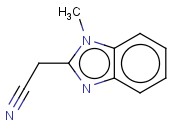 1-<span class='lighter'>甲基</span>-2-<span class='lighter'>苯并咪唑</span>乙腈