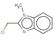 2-(CHLOROMETHYL)-1-METHYL-1H-<span class='lighter'>BENZIMIDAZOLE</span>
