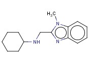 环己基-（1-<span class='lighter'>甲基</span>-1H-<span class='lighter'>苯并咪唑</span>-2-基<span class='lighter'>甲基</span>）-胺