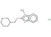 1-<span class='lighter'>甲基</span>-2-(3-哌啶基甲氧基)-1H-<span class='lighter'>苯并咪唑</span>盐酸盐