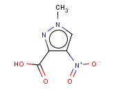 1-METHYL-4-<span class='lighter'>NITRO</span>-1H-PYRAZOLE-3-CARBOXYLIC ACID