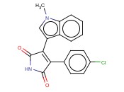 3-(4-氯苯基)-4-(1-甲基-1H-<span class='lighter'>吲哚</span>-3-基)-1H-吡咯-2,5-二<span class='lighter'>酮</span>