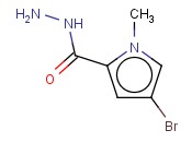4-BROMO-1-<span class='lighter'>METHYLPYRROLE</span>-2-CARBOHYDRAZIDE