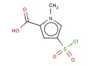 4-(CHLOROSULFONYL)-1-<span class='lighter'>METHYLPYRROLE</span>-2-CARBOXYLIC ACID