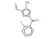 4-(2-FLUOROBENZOYL)-1-<span class='lighter'>METHYLPYRROLE</span>-2-CARBOXALDEHYDE