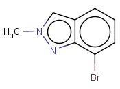 7-<span class='lighter'>溴</span>-2-<span class='lighter'>甲基</span><span class='lighter'>吲</span><span class='lighter'>唑</span>