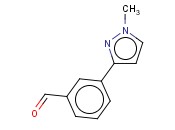 3-(1-甲基-1H-吡唑-3-<span class='lighter'>基</span>)<span class='lighter'>苯</span><span class='lighter'>甲醛</span>