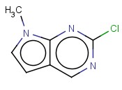 2-CHLORO-7-METHYL-7H-<span class='lighter'>PYRROLO</span>[<span class='lighter'>2,3-D</span>]<span class='lighter'>PYRIMIDINE</span>