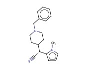 <span class='lighter'>R-</span>(1-METHYL-1H-PYRROL-2-YL)-1-BENZYL-4-PIPERIDINEACETONITRILE