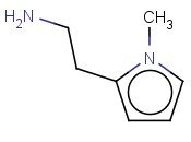 2-(2-AMINOETHYL)-1-<span class='lighter'>METHYLPYRROLE</span>