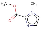 1 -<span class='lighter'>甲基</span>- <span class='lighter'>1H-</span><span class='lighter'>咪唑</span>-2 -<span class='lighter'>羧酸</span><span class='lighter'>甲</span><span class='lighter'>酯</span>