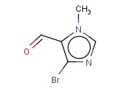 4-溴-1-甲基-<span class='lighter'>1H-</span>咪唑-5-<span class='lighter'>甲醛</span>
