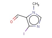 <span class='lighter'>4-IODO-1-METHYL-5-IMIDAZOLECARBOXALDEHYDE</span>