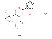 可可碱<span class='lighter'>水杨酸</span>钠